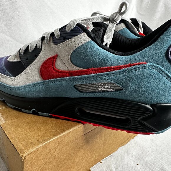 Nike Air Max 90 - TEDxPortland - New - RARE Sneakers - Size 12 - Limited Edition - Picture 14 of 16